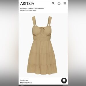 Aritzia Sunday best martine dress